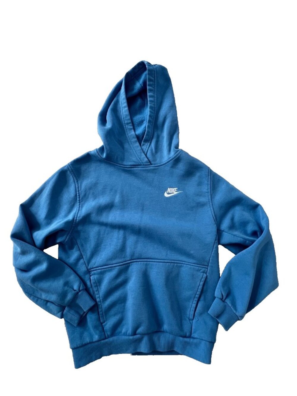 Nike Boy's Kids Sweatshirt Cotton Blend Blue Size 10/12 ( L )